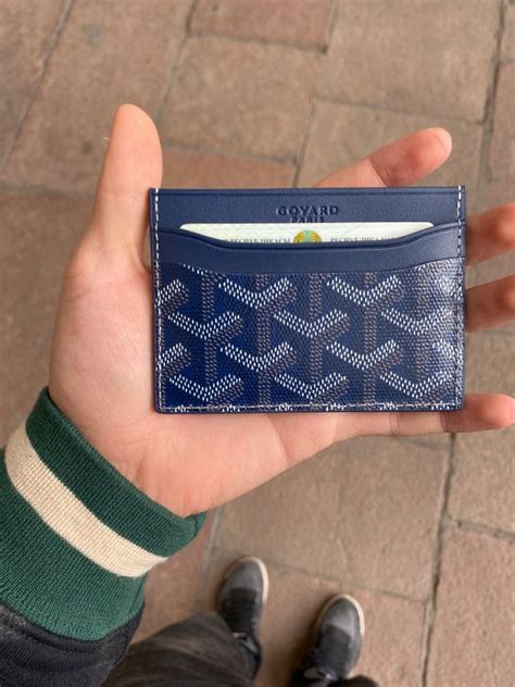 faux goyard card holder|genuine goyard bag.